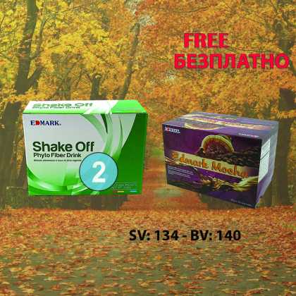 Promotion 2 Shake off - Free 1 Mocha